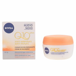 Crema Antiarrugas Energizante Nivea Q10+ Spf 15 50 ml