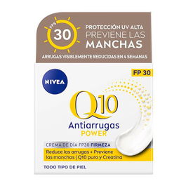 Nivea Crema de Día Antiarrugas Q10 FP30 para Todo Tipo de Piel, 50 ml
