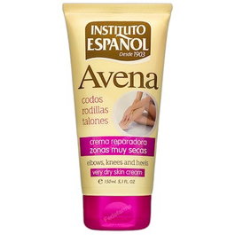 INSTITUTO ESPANOL Crema Reparadora Avena 150 ml, Crema Facial para Piel Sensible, Hidratante y Calmante