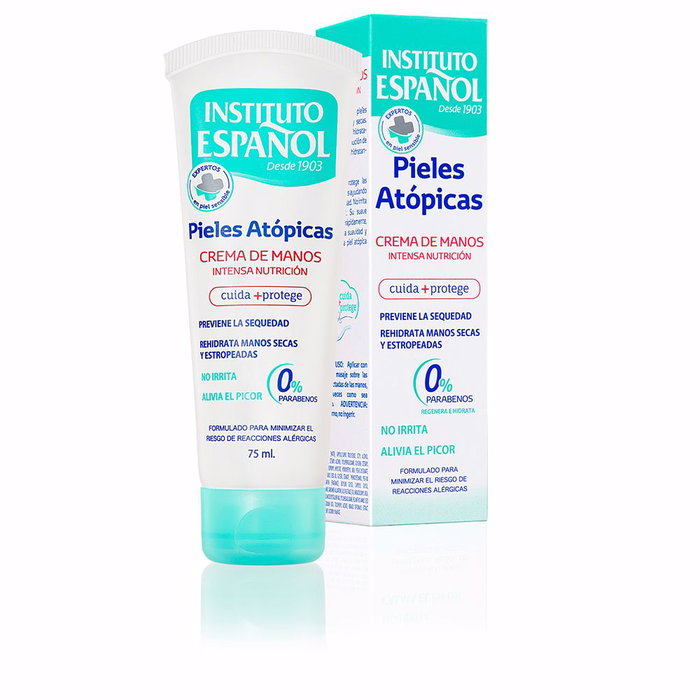 Instituto Español Crema de Manos Piel Atópica Intensa Nutrición 75 ml Instituto Español Crema de Manos Piel Atópica Intensa Nutrición 75 ml