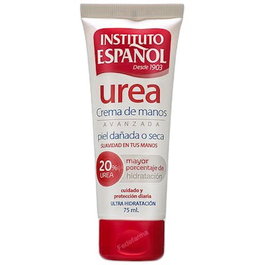 INSTITUTO ESPANOL Crema de Manos con Urea 75 ml - Tubo - Hidratación Intensa