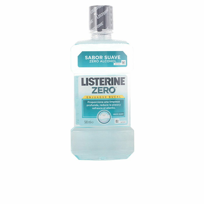 Mentol suave 0% alcohol enjuague bucal 500 ml Mentol suave 0% alcohol enjuague bucal 500 ml