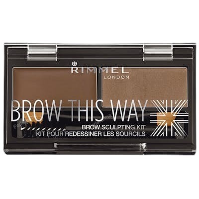 Rimmel London BROW THIS WAY Eyebrow Sculpting Kit 003 -dark brown Rimmel London BROW THIS WAY Eyebrow Sculpting Kit 003 -dark brown