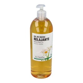 Tot Herba Gel de Ducha Relajante Manzanilla para Familia, Cuerpo y Cabello, 1000 ml