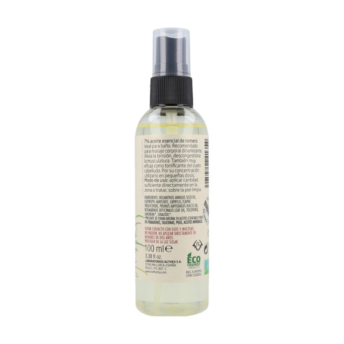 Tot Herba-Authex Aceite de Romero Estimulante 100 ml Tot Herba-Authex Aceite de Romero Estimulante 100 ml