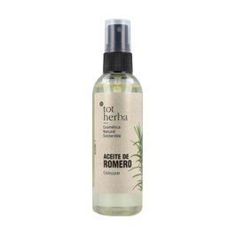 Tot Herba Aceite Corporal Hidratante de Romero 100 ml - Aceite de Masaje Estimulante con Almendras
