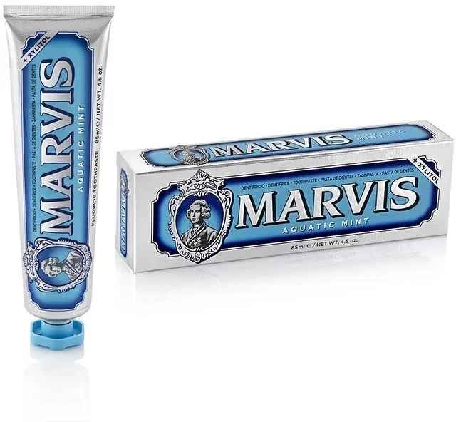 Marvis Pasta de Dientes Aquatic Mint 85 mL Marvis Pasta de Dientes Aquatic Mint 85 mL