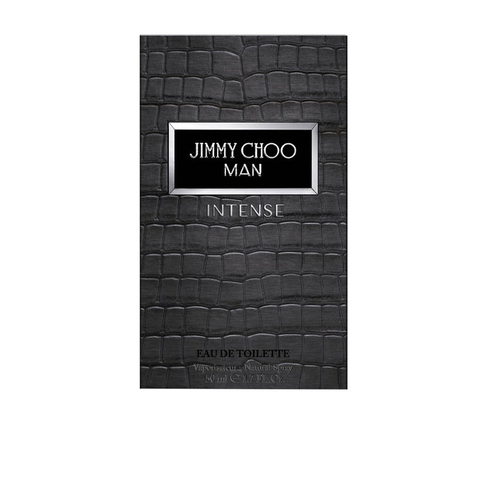 Jimmy Choo Jimmy Choo MAN INTENSE Eau de Toilette - Vaporizador para Hombre, Fragancia Aromática Especiada, 50 ml