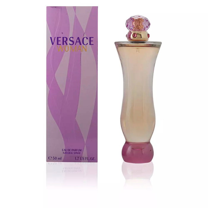 Versace Woman Eau de Parfum Vaporizador 50 ml para Mujer - Fragancia Floral Amaderada con Frambuesa y Jazmín Versace Woman Eau de Parfum Vaporizador 50 ml para Mujer - Fragancia Floral Amaderada con Frambuesa y Jazmín