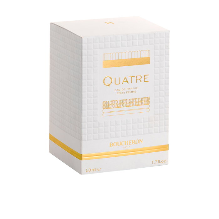 Boucheron Quatre Pour Femme Eau de Parfum Vaporizador para Mujer 50 ml - Perfume Floral Frutal