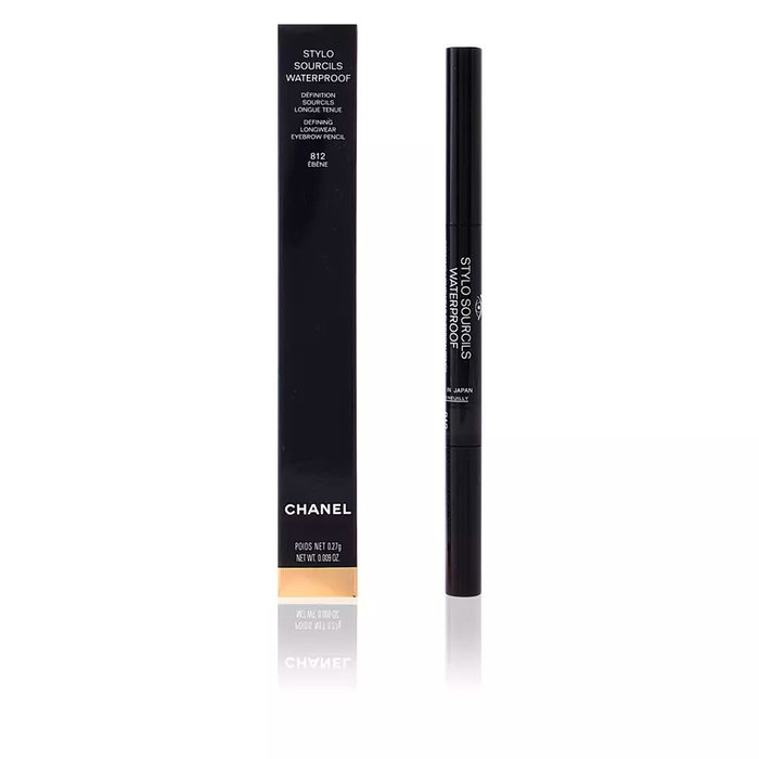 Chanel STYLO SOURCILS waterproof #812-ébène - Lápiz de cejas retractable y difuminador, waterproof, maquillaje Chanel STYLO SOURCILS waterproof #812-ébène - Lápiz de cejas retractable y difuminador, waterproof, maquillaje