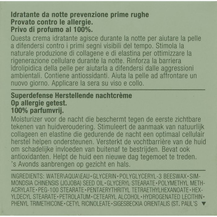 Clinique Superdefense Night Recovery Moisturizer I/II 50ml Clinique Superdefense Night Recovery Moisturizer I/II 50ml