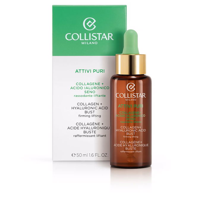 Collistar ATTIVI PURI Colágeno + Ácido Hialurónico 50 ml Tratamiento para Senos