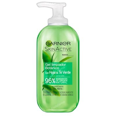 Skinactive hoja te verde gel limpiador piel mixta 200 ml Skinactive hoja te verde gel limpiador piel mixta 200 ml