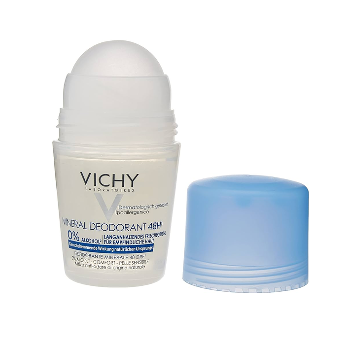 Vichy Desodorante Roll-on 24h Tacto Seco Sin Sales de Aluminio 50 ml