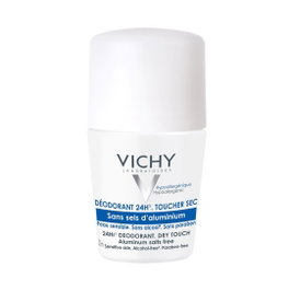 Vichy Desodorante Roll-On 24h Tacto Seco Sin Sales de Aluminio 50 ml