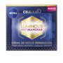 Nivea Luminous 630 Antimanchas Crema Noche Reparadora 40 ml - Ácido Hialurónico, Acción Nocturna, Reduce Manchas