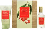 4711 Acqua Colonia Lychee & White Mint Gift Set 50 ml + 75 ml Gel de Ducha