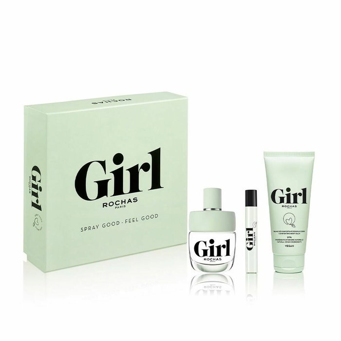 ROCHAS Girl Gift Set Eau de Toilette 100ml, Loción Corporal 100ml y Miniatura 7,5ml ROCHAS Girl Gift Set Eau de Toilette 100ml, Loción Corporal 100ml y Miniatura 7,5ml