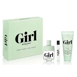Rochas Girl Eau de Toilette 100 ml Vaporizador + Loción Corporal Perfumada 100 ml + Miniatura Eau de Toilette 7.5 ml Estuche Regalo Mujer