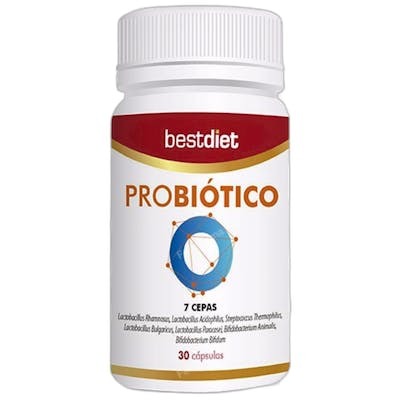Best Diet Probióticos Naturales 30 cápsulas