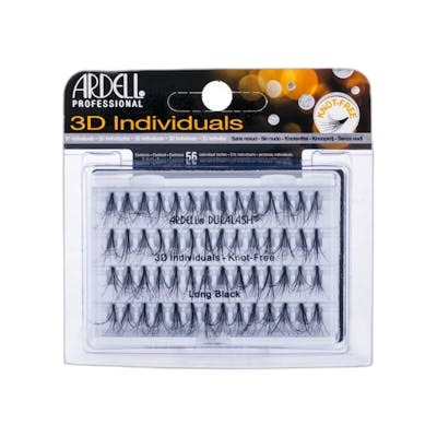 Ardell Pestañas Postizas Individuales 3D Long Black
