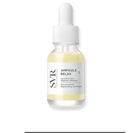 SVR Sérum AMPOULE relax yeux Contorno de Ojos 15 ml - Anti Ojeras y Bolsas, Reducción Arrugas, Gaba 0.3% y Postbiótico, Tratamiento Noche