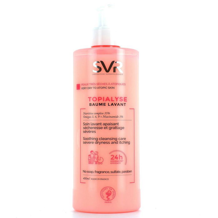 Svr Topialyse Baume Lavante Gel de Ducha y Limpieza Corporal para Piel Seca y Atópica 400 ml Svr Topialyse Baume Lavante Gel de Ducha y Limpieza Corporal para Piel Seca y Atópica 400 ml