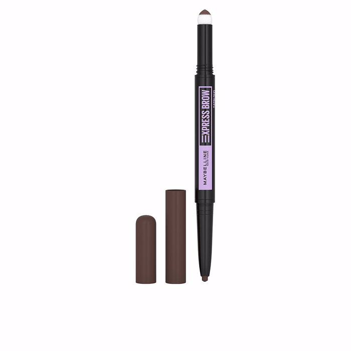 Maybelline EXPRESS BROW Satin Duo #04 Dark Brown, Lápiz Automático para Cejas, 4g Maybelline EXPRESS BROW Satin Duo #04 Dark Brown, Lápiz Automático para Cejas, 4g