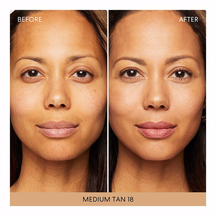 bareMinerals ORIGINAL Loose Mineral Foundation SPF 15 - Polvos Sueltos - #18-Medium Tan - Acabado Natural y Luminoso - Vegano