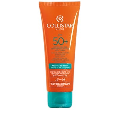 Collistar Crema Solar Protección Activa Rostro-Cuerpo SPF50+ 100 ml