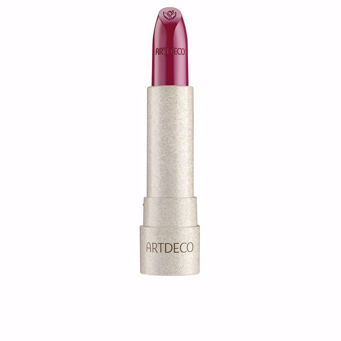 ARTDECO NATURAL CREAM Lipstick Barra de Labios Cremosa de Alta Pigmentación #red amaranth Acabado Aterciopelado, 80% Ingredientes Naturales, 4 g