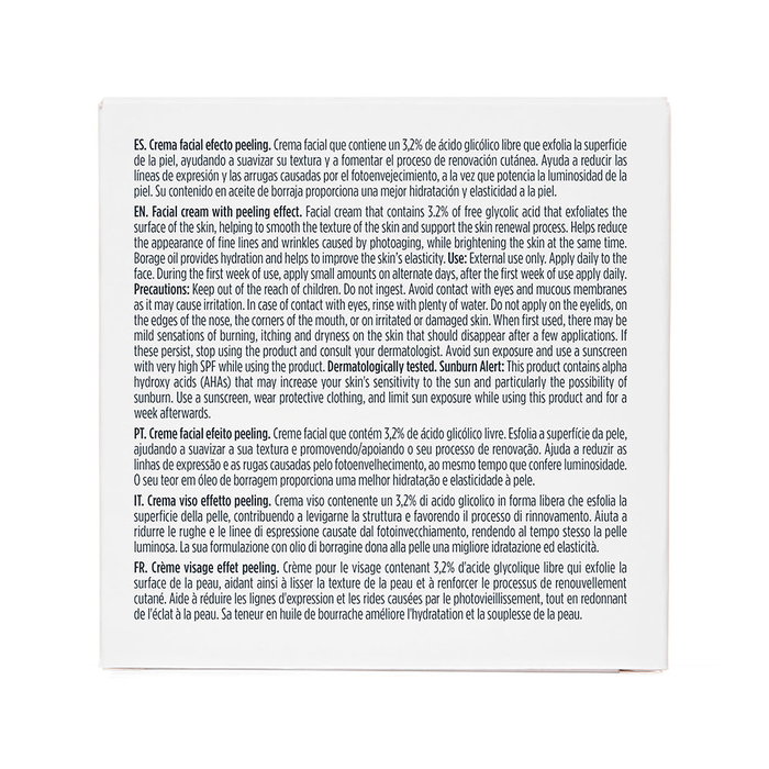ISDIN GLICOISDIN 8 SOFT Crema Peeling Facial con Ácido Glicólico 8%, Exfoliante Antiarrugas y Antiedad, 50 ml
