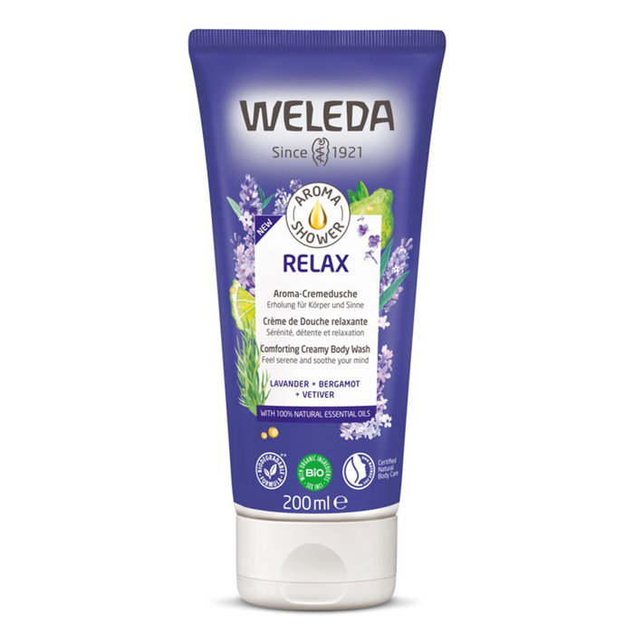 Gel de Ducha Weleda 6756X9 200 ml Relajante Lavanda Bergamota