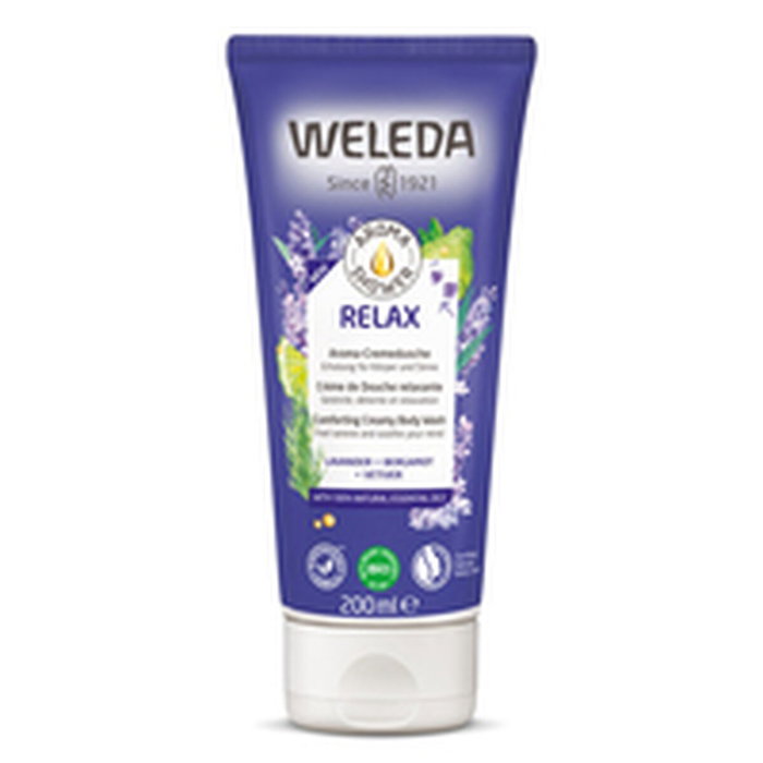 Gel de Ducha Weleda 6756X9 200 ml Relajante Lavanda Bergamota
