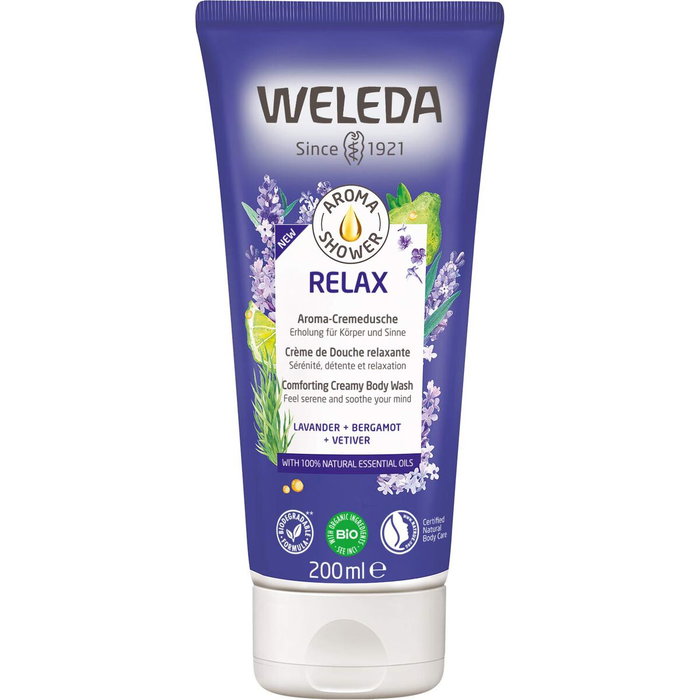 Gel de Ducha Weleda 6756X9 200 ml Relajante Lavanda Bergamota