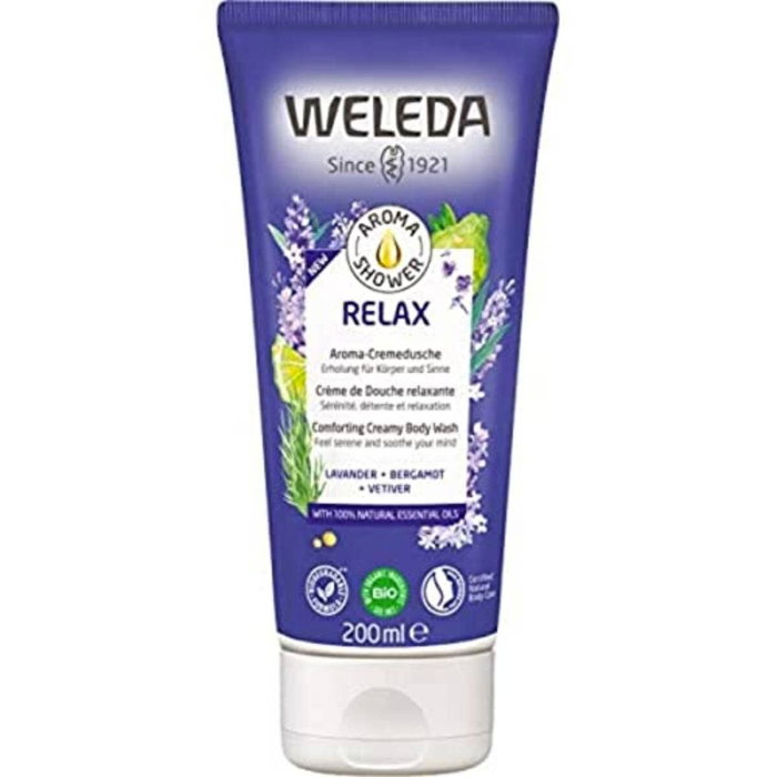 Gel de Ducha Weleda 6756X9 200 ml Relajante Lavanda Bergamota