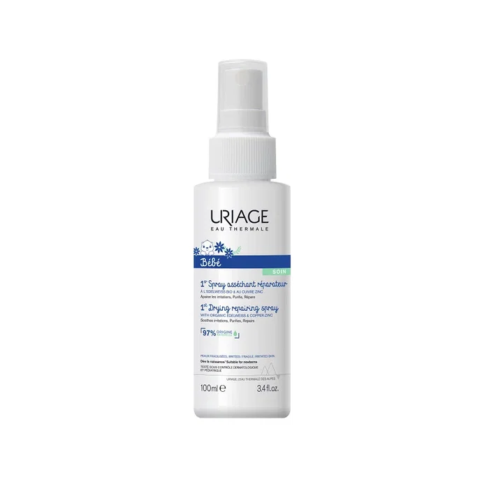 Uriage 1er Tratamiento Zonas Húmedas Cu-Zn Spray 100 ml