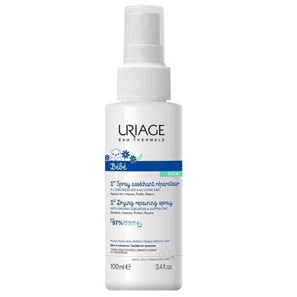 Uriage 1er Tratamiento Zonas Húmedas Cu-Zn Spray 100 ml