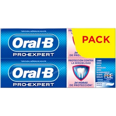 Oral-B Pro-Expert Sensibilidad & Blanqueante Dentífrico Pack 2 x 75 ml