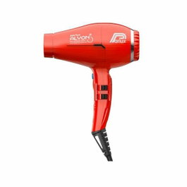 Parlux Alyon Secador Rojo, 2250W profesional con boquillas
