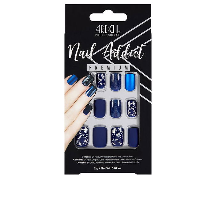 Ardell Nail Addict matte blue Uñas Postizas Azul Mate 1 u Ardell Nail Addict matte blue Uñas Postizas Azul Mate 1 u