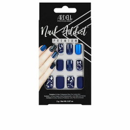 Ardell Nail Addict uñas postizas azul mate