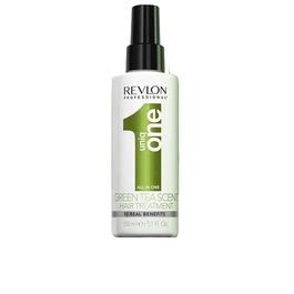 Revlon UNIQ ONE GREEN TEA All In One Hair Treatment Tratamiento Capilar Spray Sin Aclarado 150 ml