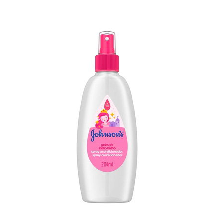 Johnson's Baby Gotas de Brillo Acondicionador Spray 200ml Johnson's Baby Gotas de Brillo Acondicionador Spray 200ml