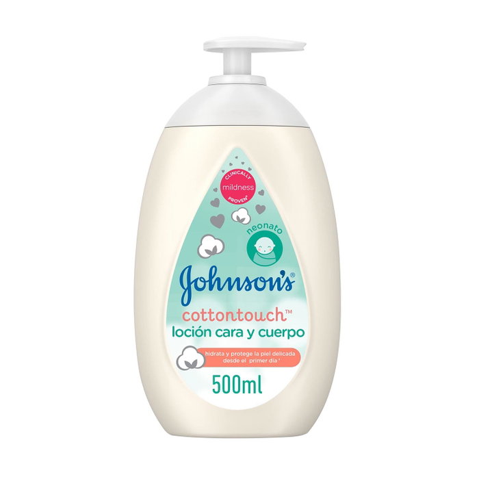 Johnson's Baby Loción CottonTouch Cara y Cuerpo 500 ml