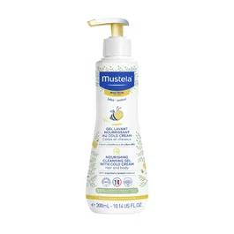 Mustela Cold Cream Gel Limpiador con Cera de Abejas Natural 300 ml