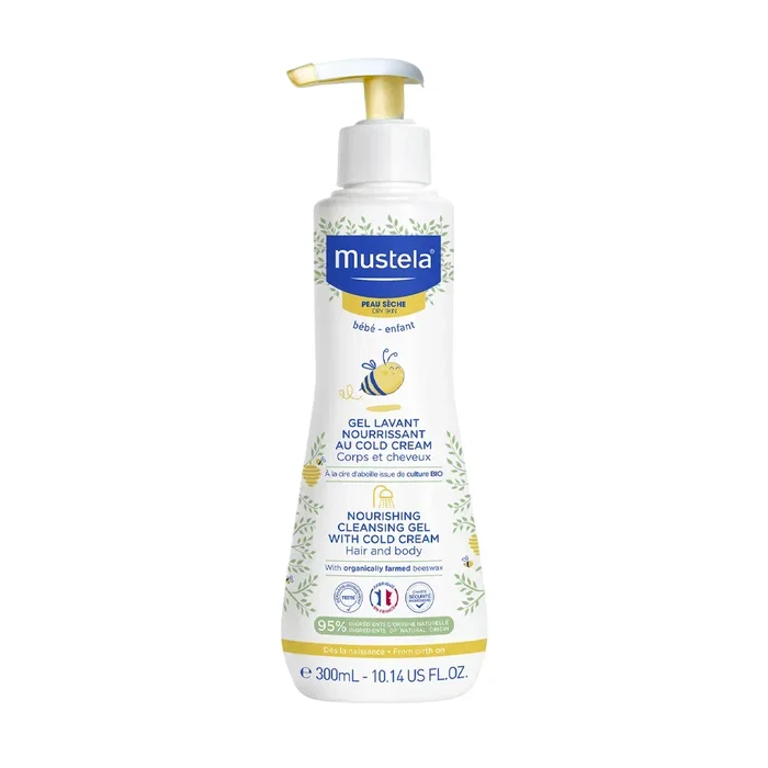Mustela Cold Cream Gel limpiador con cera de abejas natural 300 ml Mustela Cold Cream Gel limpiador con cera de abejas natural 300 ml