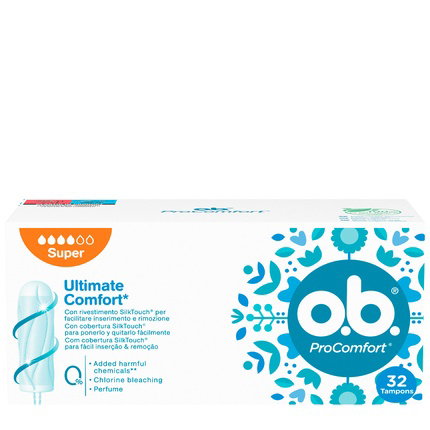 O.B. ProComfort Super 32 unidades O.B. ProComfort Super 32 unidades