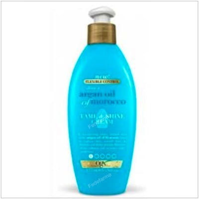 OGX Crema para Peinar Tame & Shine con Aceite de Argán 177 ml